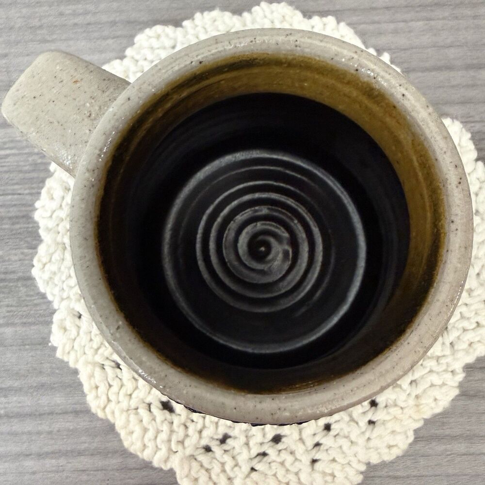 Salmon Falls Pottery Stoneware Cider Mug Blueberry Vine HTF VINTAGE 2001 USA - Picture 7 of 9